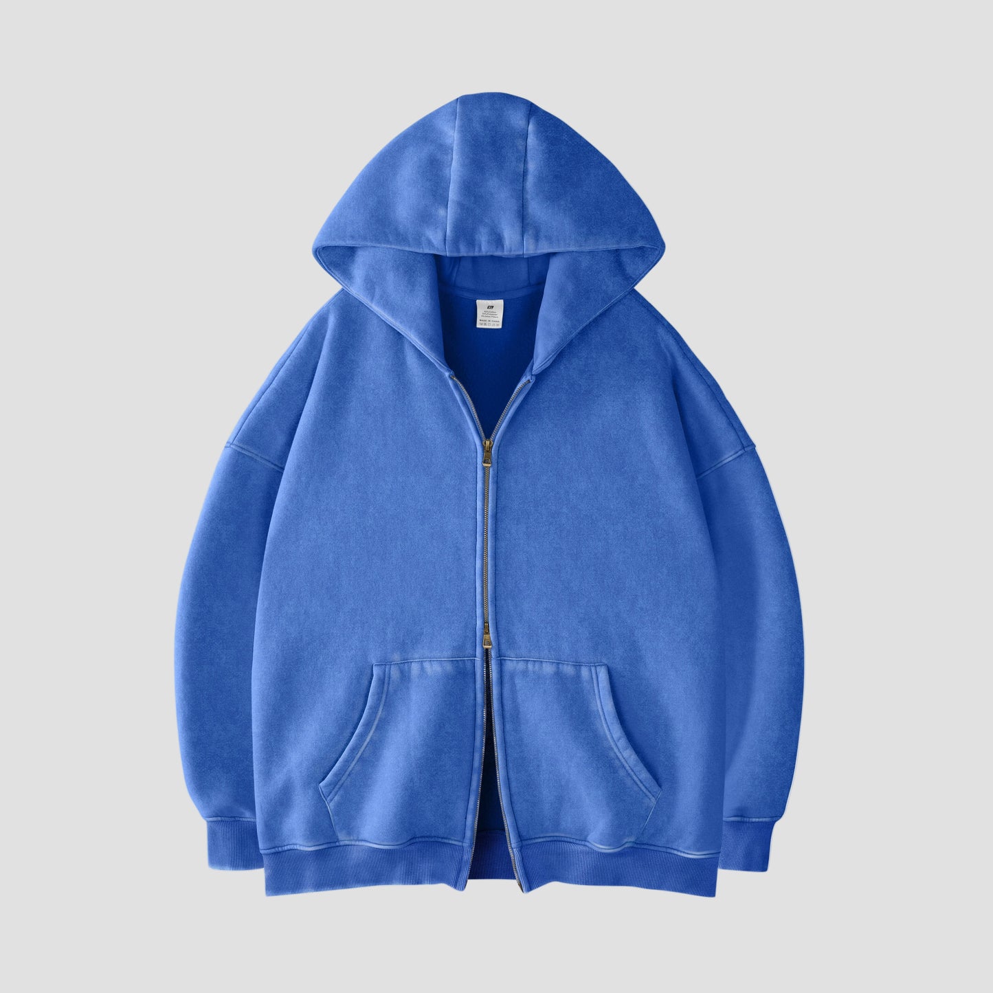 The Daily Double-Zip Oversized Hoodie