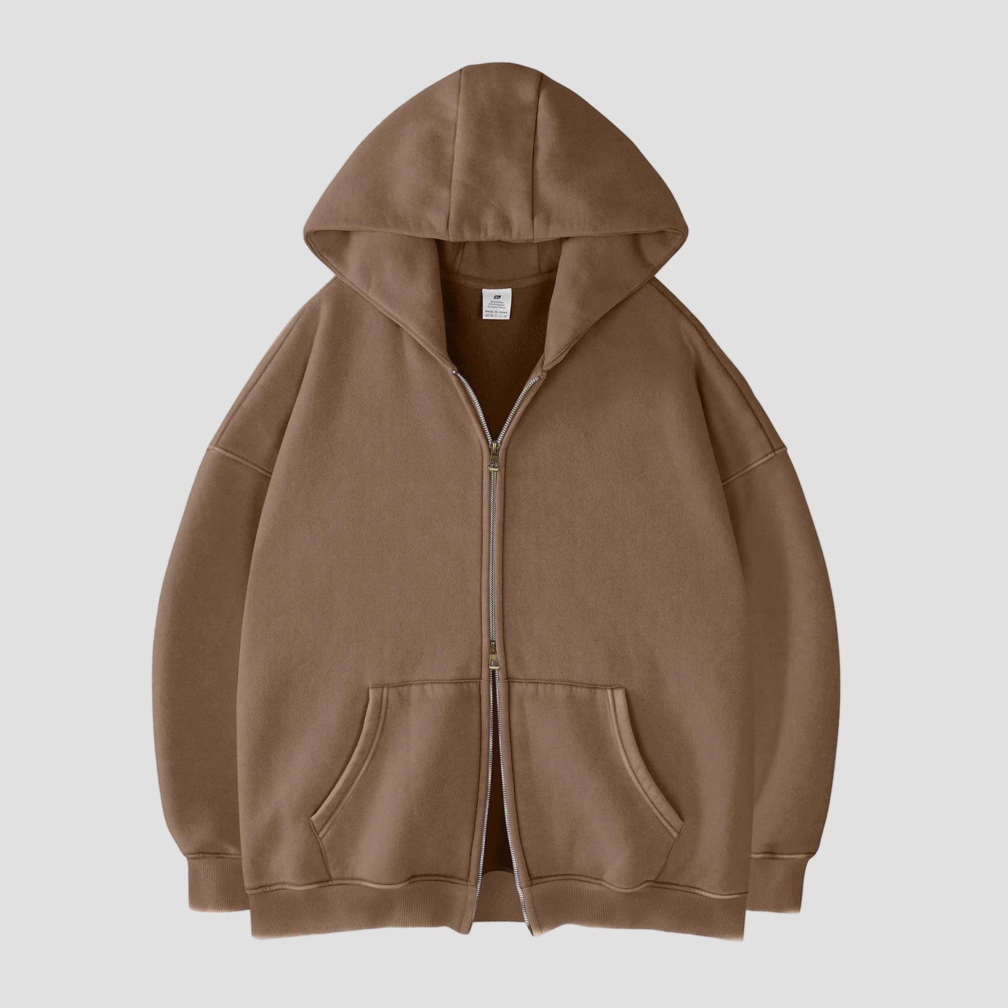 The Daily Double-Zip Oversized Hoodie